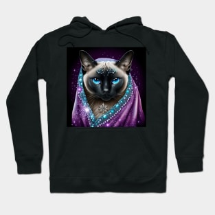 Dazzling Siamese Cat Hoodie